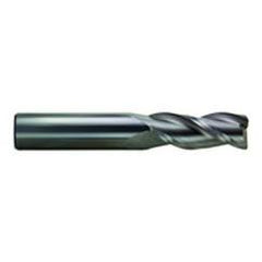 1/2" Dia. - 3" OAL - AlTiN - CBD - 35° Helix HP End Mill - 3 FL - Industrial Tool & Supply
