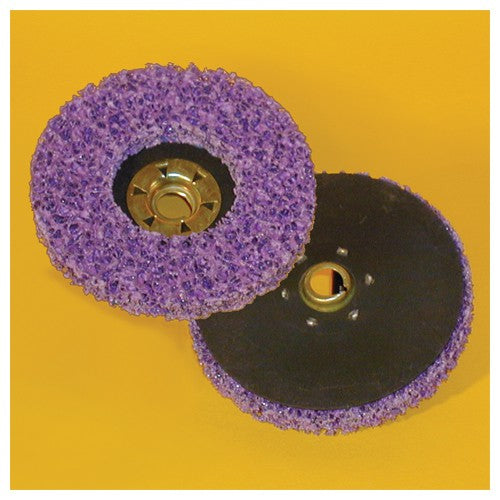 ‎4 1/2 in × 5/8-11 TN Quick-Change Clean & Strip XT Disc SXCS Purple Alt Mfg # 33194 - Industrial Tool & Supply