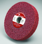 8 x 1 x 3" - 4ACRS Grade - Scotch-Brite™ Metal Finishing Wheel - Industrial Tool & Supply