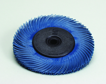 6 x 1" - 400 Grit - Ceramic - Radial Bristle Brush - Industrial Tool & Supply