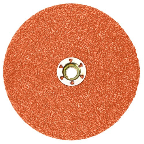 ‎3M Cubitron II Fibre Disc 987C TN Quick Change 4-1/2″ 80+ - Industrial Tool & Supply