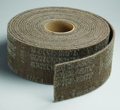 4'' x 30 ft. - Grade A Medium Grit - Scotch-Brite Cut & Polish Non Woven Abrasive Roll - Industrial Tool & Supply