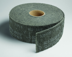 4'' x 30 ft. - Grade S Very Fine Grit - Scotch-Brite Clean & Finish Non Woven Abrasive Roll - Industrial Tool & Supply