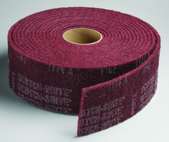 6'' x 30 ft. - Grade A Medium Grit - Scotch-Brite Clean & Finish Non Woven Abrasive Roll - Industrial Tool & Supply