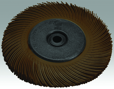 6 x 1" - 36 Grit - Ceramic - Radial Bristle Brush - Industrial Tool & Supply