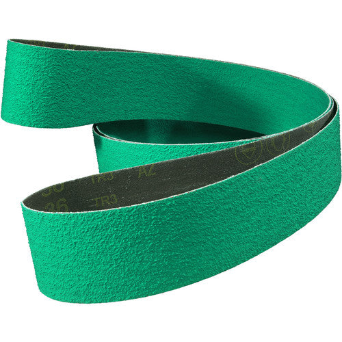 3M Cloth Belt 577F 80 YF-weight 6″ × 63″ Film-lok Single-flex - Exact Industrial Supply