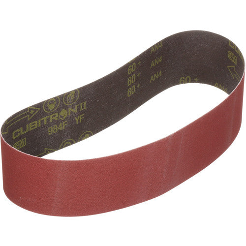 ‎3M Cubitron II Cloth Belt 984F 36+ YF-weight 7-7/8″ × 137-13/16 - Exact Industrial Supply