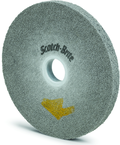 8" - FIN Grit - Silicon Carbide - EXL PRO Deburring Wheel - Industrial Tool & Supply