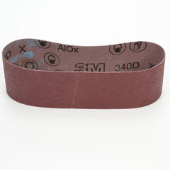 3M Cloth Belt 340D P120 X-weight 6″ × 186″ Film-lok Single-flex - Exact Industrial Supply