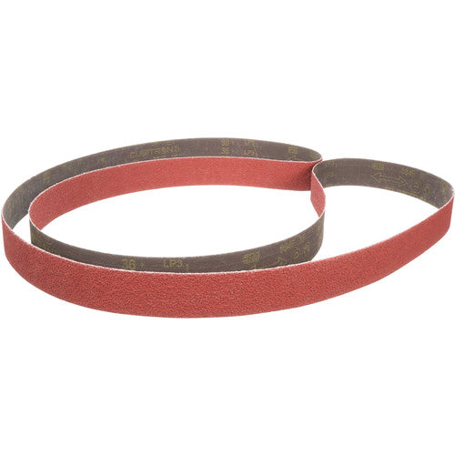 3M Cloth Belt 384F 60+ XF-weight 36″ × 75″ Sine-lok Single-flex - Exact Industrial Supply