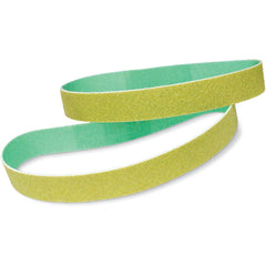 3M Diamond Cloth Belt 674W 120 Mesh Light Yellow 1″ × 18″ - Exact Industrial Supply