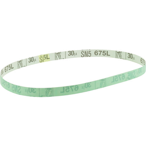 3M Diamond Microfinishing Film Belt 675L 74 Mic 3″ × 30″ - Exact Industrial Supply