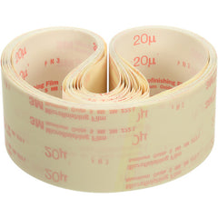 3M Microfinishing Film Belt 272L 9 Mic Type UK 2″ × 72″ - Exact Industrial Supply