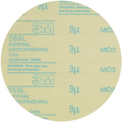 ‎3M Hookit Microfinishing Film Disc 268L 100 Mic Type D 11-1/4″ x NH Die 1125E - Exact Industrial Supply