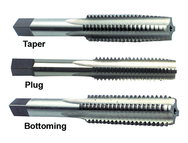 3 Piece M24x3.00 D8 4-Flute HSS Hand Tap Set (Taper, Plug, Bottoming) - Industrial Tool & Supply