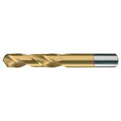 11/64 RHS / RHC HSS 118 Degree Radial Point General Purpose Screw Machine Drill - TiN - Exact Industrial Supply