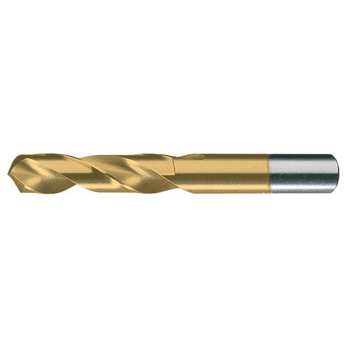 7/32 RHS / RHC HSS 118 Degree Radial Point General Purpose Screw Machine Drill - TiN - Exact Industrial Supply