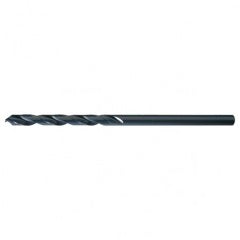 #53 RHS / RHC HSS 135 Degree Split Point NAS-Type Aircraft Extension Drill - Steam Oxide - Industrial Tool & Supply