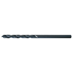 #56 RHS / RHC HSS 135 Degree Split Point NAS-Type Aircraft Extension Drill - Steam Oxide - Exact Industrial Supply
