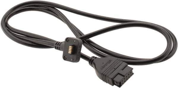 Mitutoyo - Micrometer SPC Cable - Use with 293 Series Coolant Proof Micrometers - Industrial Tool & Supply