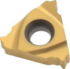 Seco - 16ER External Right Hand 14 UNJ Laydown Threading Insert - Grade CP500, TiAlN/TiN Coated Carbide - Industrial Tool & Supply