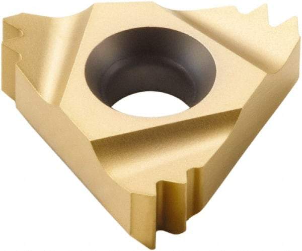 Seco - 16NR Internal Right Hand 16 UN Laydown Threading Insert - Grade CP500, TiAlN/TiN Coated Carbide - Industrial Tool & Supply