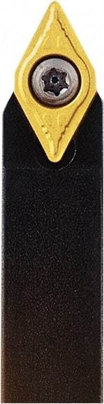 Seco - SDNC, Neutral Cut, 62.5° Lead Angle, 20mm Shank Height x 20mm Shank Width, Neutral Rake Indexable Turning Toolholder - 125mm OAL, DC..11T3.. Insert Compatibility, Series Screw Lock - Industrial Tool & Supply