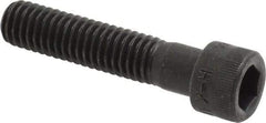 Made in USA - 3/8-16 UNC Hex Socket Drive, Socket Cap Screw - Alloy Steel, Black Oxide Finish, Fully Threaded, 1-3/4" Length Under Head - Industrial Tool & Supply