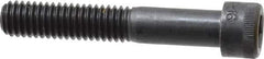 Made in USA - 3/8-16 UNC Hex Socket Drive, Socket Cap Screw - Alloy Steel, Black Oxide Finish, Partially Threaded, 2-1/4" Length Under Head - Industrial Tool & Supply