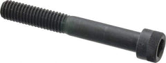 Made in USA - 3/8-16 UNC Hex Socket Drive, Socket Cap Screw - Alloy Steel, Black Oxide Finish, Partially Threaded, 2-3/4" Length Under Head - Industrial Tool & Supply