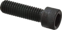 Made in USA - 7/16-14 UNC Hex Socket Drive, Socket Cap Screw - Alloy Steel, Black Oxide Finish, Fully Threaded, 1-1/2" Length Under Head - Industrial Tool & Supply