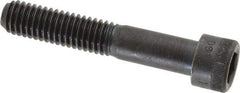 Made in USA - 7/16-14 UNC Hex Socket Drive, Socket Cap Screw - Alloy Steel, Black Oxide Finish, Partially Threaded, 2-1/2" Length Under Head - Industrial Tool & Supply