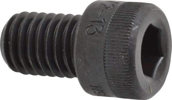 Made in USA - 1/2-13 UNC Hex Socket Drive, Socket Cap Screw - Alloy Steel, Black Oxide Finish, Fully Threaded, 3/4" Length Under Head - Industrial Tool & Supply