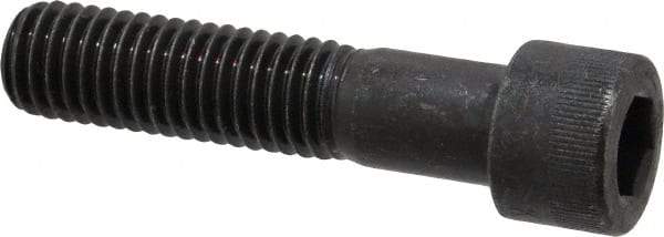 Made in USA - 1/2-13 UNC Hex Socket Drive, Socket Cap Screw - Alloy Steel, Black Oxide Finish, Partially Threaded, 2-1/4" Length Under Head - Industrial Tool & Supply