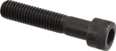 Made in USA - 1/2-13 UNC Hex Socket Drive, Socket Cap Screw - Alloy Steel, Black Oxide Finish, Partially Threaded, 2-1/2" Length Under Head - Industrial Tool & Supply