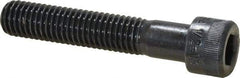 Made in USA - 1/2-13 UNC Hex Socket Drive, Socket Cap Screw - Alloy Steel, Black Oxide Finish, Partially Threaded, 2-3/4" Length Under Head - Industrial Tool & Supply