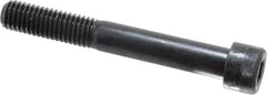 Made in USA - 1/2-13 UNC Hex Socket Drive, Socket Cap Screw - Alloy Steel, Black Oxide Finish, Partially Threaded, 3-3/4" Length Under Head - Industrial Tool & Supply