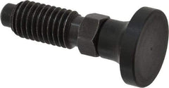 Gibraltar - 1/2-13, 1" Thread Length, 0.31" Max Plunger Diam, 0.5 Lb Init to 1.75 Lb Final End Force, Knob Handle Plunger - Delrin Knob, 1-1/4" Body Length, 1" Length Under Head/Shoulder, 1/4" Plunger Projection - Industrial Tool & Supply