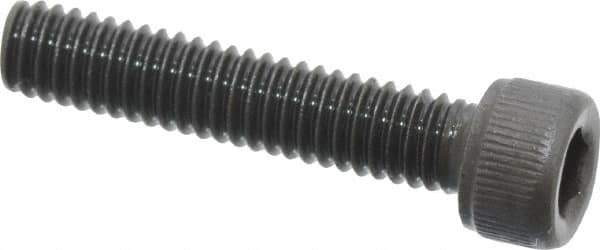 Value Collection - #3-56 UNF Hex Socket Drive, Socket Cap Screw - Alloy Steel, Black Oxide Finish, Fully Threaded, 1/2" Length Under Head - Industrial Tool & Supply