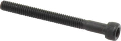 Value Collection - #3-56 UNF Hex Socket Drive, Socket Cap Screw - Alloy Steel, Black Oxide Finish, Partially Threaded, 1" Length Under Head - Industrial Tool & Supply