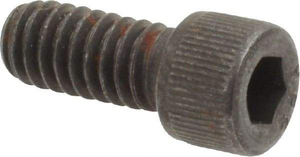 Value Collection - #12-24 UNC Hex Socket Drive, Socket Cap Screw - Alloy Steel, Black Oxide Finish, Fully Threaded, 1/2" Length Under Head - Industrial Tool & Supply