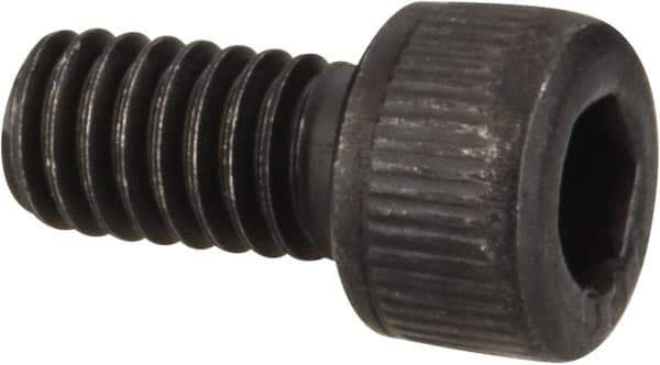 Value Collection - #5-44 UNF Hex Socket Drive, Socket Cap Screw - Alloy Steel, Black Oxide Finish, Fully Threaded, 1/4" Length Under Head - Industrial Tool & Supply