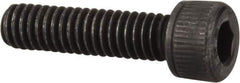 Value Collection - #5-44 UNF Hex Socket Drive, Socket Cap Screw - Alloy Steel, Black Oxide Finish, Fully Threaded, 1/2" Length Under Head - Industrial Tool & Supply