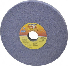 Norton - 8" Diam x 1-1/4" Hole x 3/4" Thick, I Hardness, 46 Grit Surface Grinding Wheel - Aluminum Oxide, Type 1, Coarse Grade, 3,105 Max RPM, Vitrified Bond, No Recess - Industrial Tool & Supply