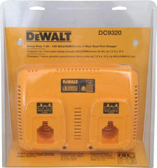 DeWALT - 7.2 to 18 Volt, 2 Battery Lithium-Ion, NiCad & NiMH Power Tool Charger - 1 hr to Charge - Industrial Tool & Supply