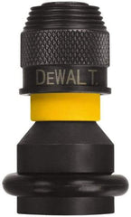 DeWALT - 1/2" Square Size Square to Hex Adapter - 1/4" Square Female Drive, 3" OAL - Industrial Tool & Supply