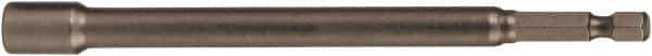 Wiha - 1/4" Magnetic Nutsetter - 1/4" Hex Drive, 12" OAL - Industrial Tool & Supply