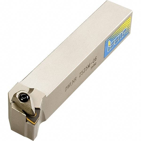 Iscar - DWLN, Right Hand Cut, 95° Lead Angle, 3/4" Shank Height x 3/4" Shank Width, Negative Rake Indexable Turning Toolholder - 4-1/2" OAL, WNM.. Insert Compatibility, Series Isoturn - Industrial Tool & Supply