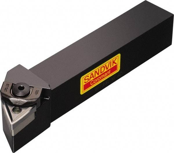 Sandvik Coromant - WTJN, Right Hand Cut, -3° Lead Angle, 1" Shank Height x 1" Shank Width, Negative Rake Indexable Turning Toolholder - 6" OAL, TNMG 22 04 08 Insert Compatibility, Series T-Max P - Industrial Tool & Supply