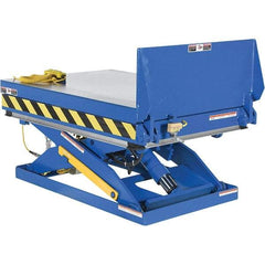 Vestil - 2,000 Lb Capacity Hydraulic Scissor Lift - 11" to 47" Lift Height, 48" Platform Length x 36" Platform Width - Industrial Tool & Supply